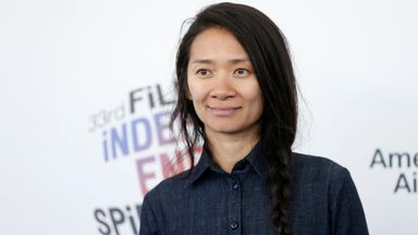 Nomadland director Chloe Zhao, pictured in 2018